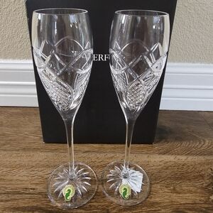 Waterford Crystal Champagne Flutes